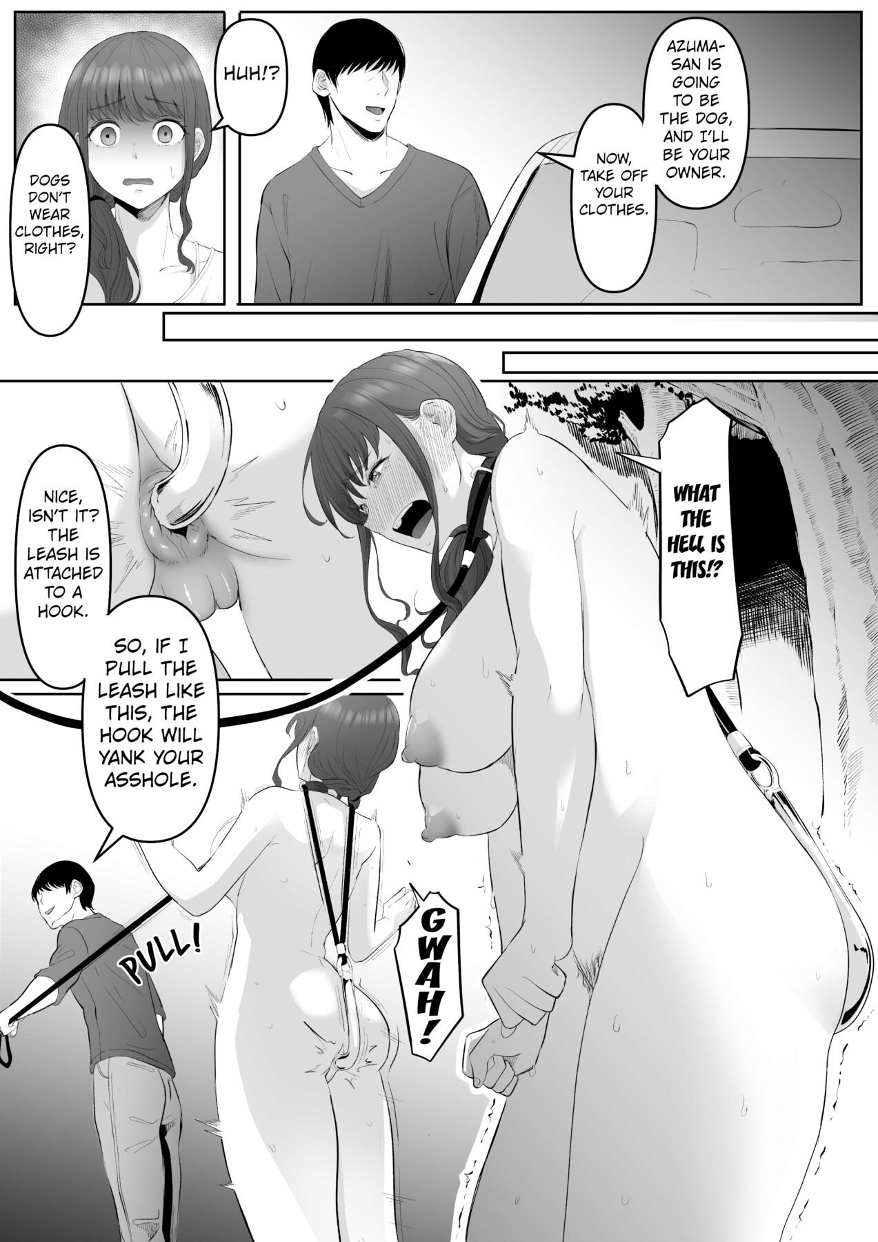 Hentai Manga Comic-Beautiful Asshole Club Fallen-Read-36